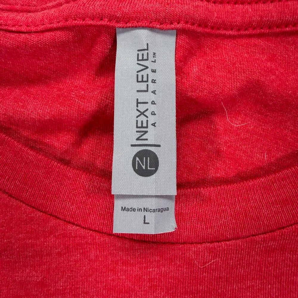 Next Level Women T-Shirt Slim Red Georgia Bulldogs Dos Equis Graphic L - Picture 4 of 7